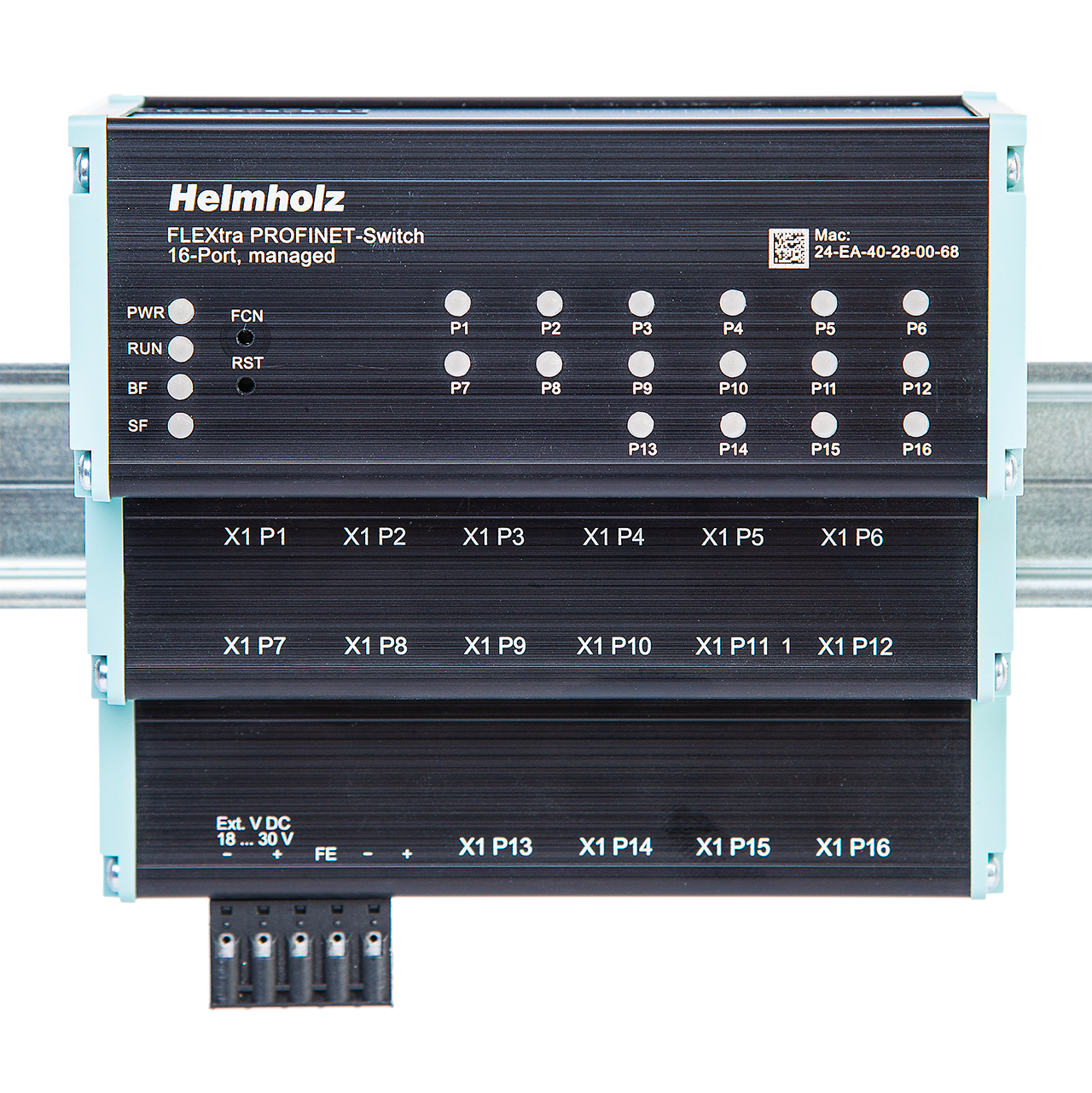 FLEXtra STAGE PROFINET-Switch, managed