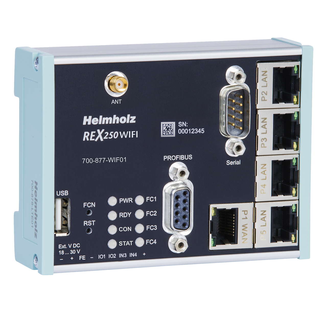 Industrial-Router REX 250 with WAN WiFi