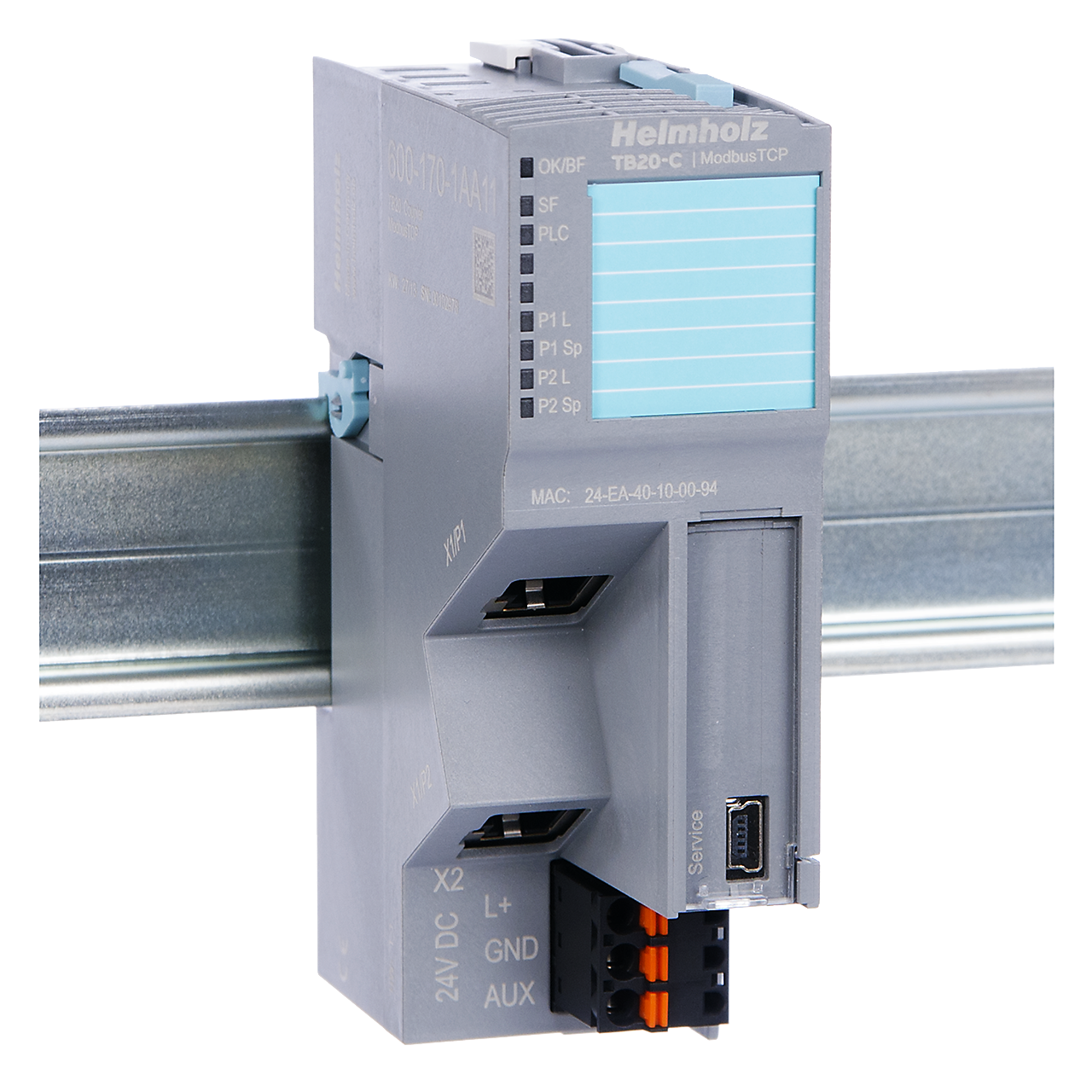 TB20 bus coupler Modbus/TCP