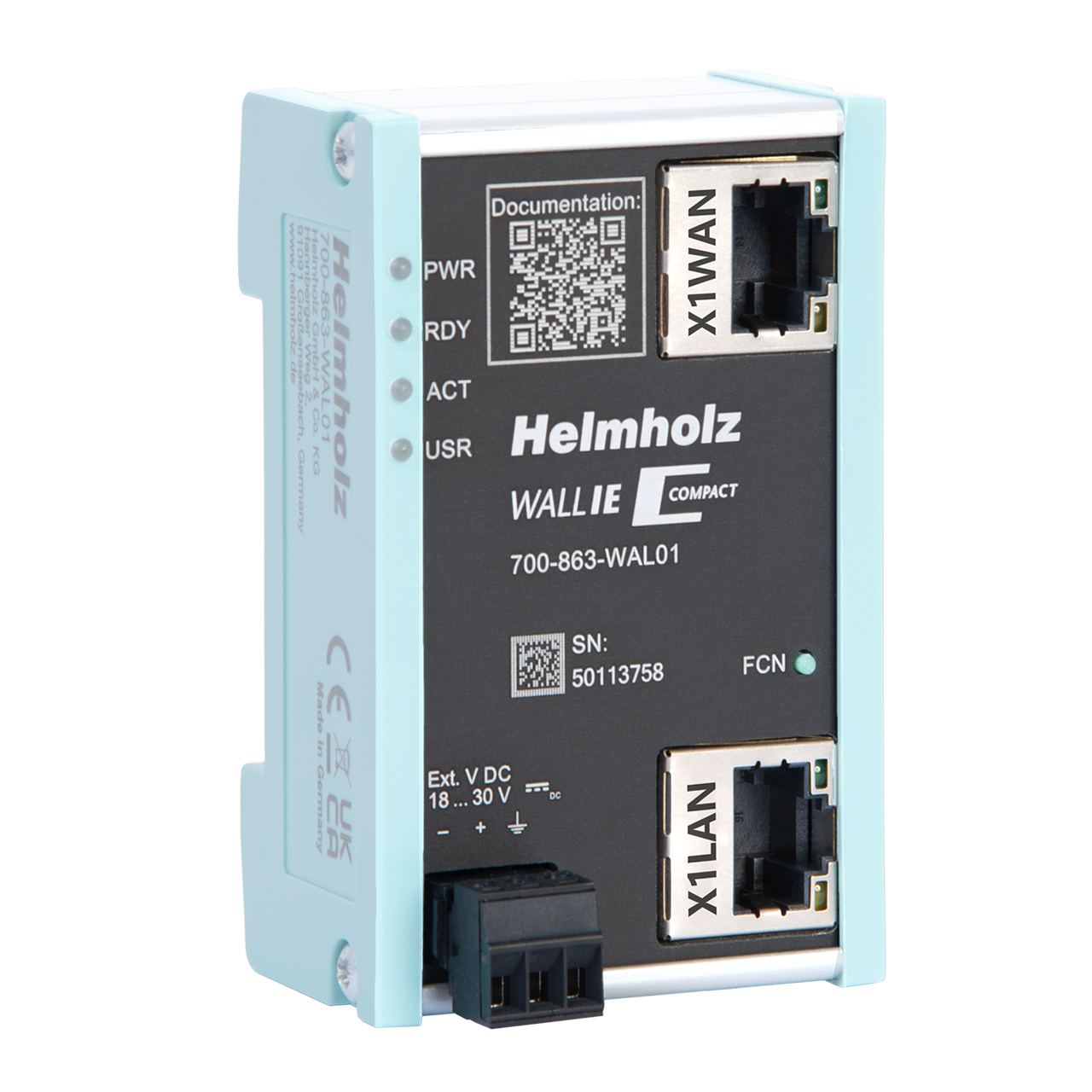 WALL IE - Industrial NAT Gateway/Firewall Compact