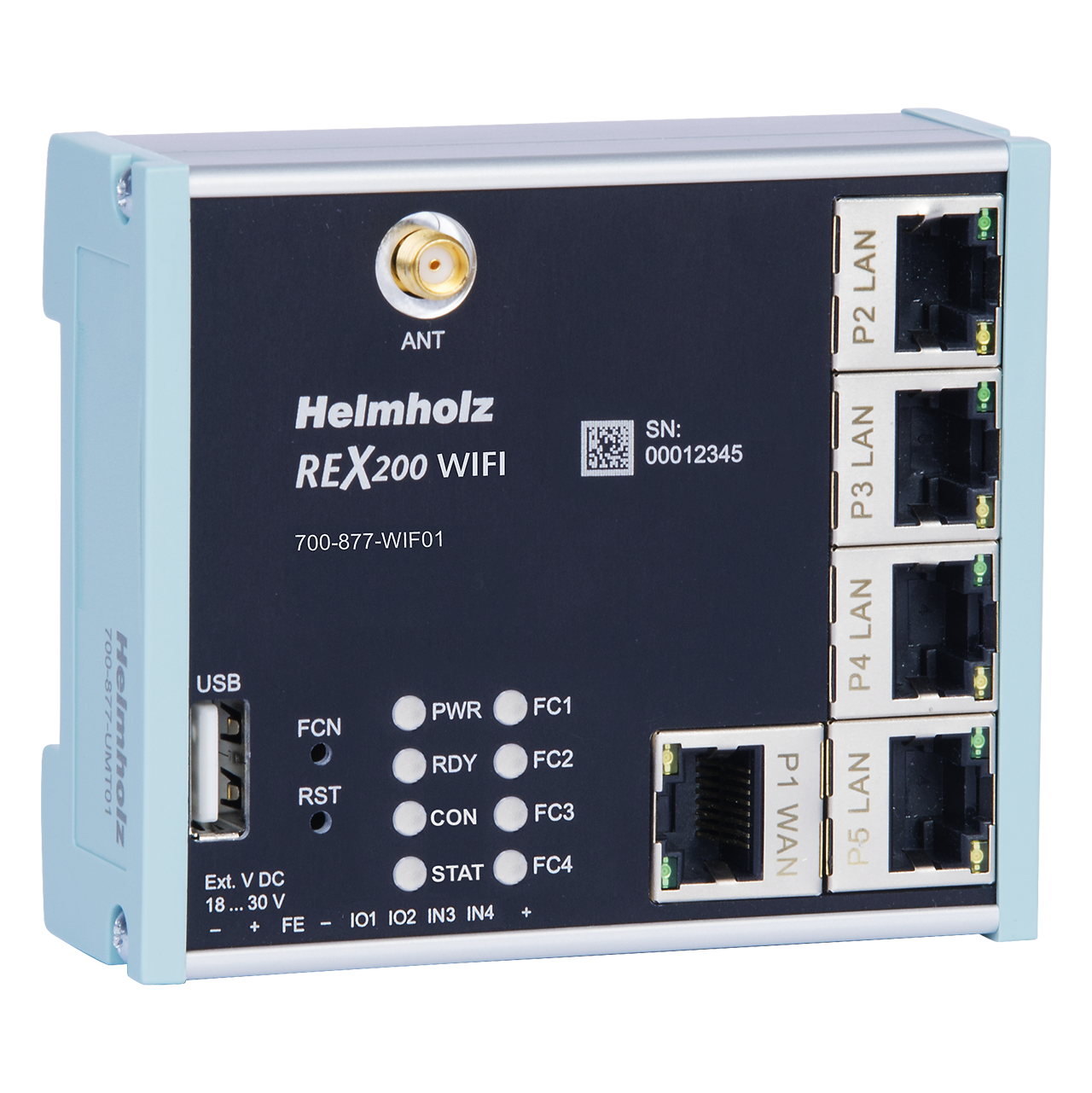 Industrie-Router REX 200 WiFi mit WAN