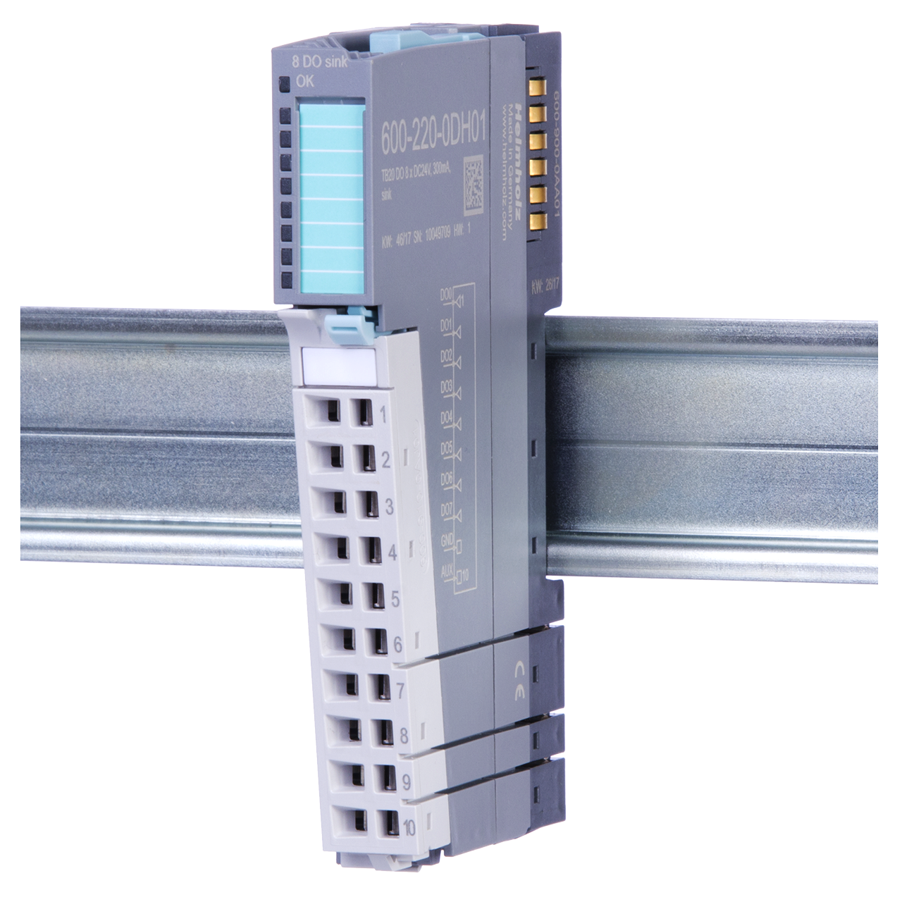 Digital-Ausgabe-Modul, DC 24 V, 300mA, m-schaltend